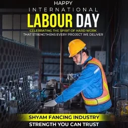 Instagram post for Shyam Fancing Industry, designed by ADM